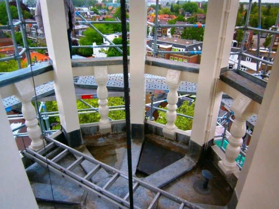 Verbouwing balkon toren